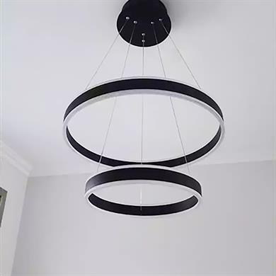 Led Sarkıt Avize Çift Yönlü 2li Daire Model Monolux ML 61902