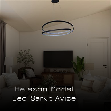 Led Sarkıt Avize Modern Helezon Tasarım Monolux ML 30035