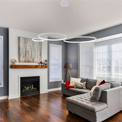 Led Sarkıt Avize 3lü Çember Monolux ML 30057