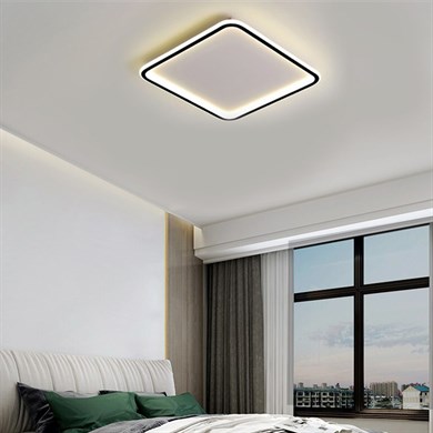 Monolux Lineer Kare Model Led İç-Dış Aydınlatmalı Plafonyer 40x40 cm ML 54100