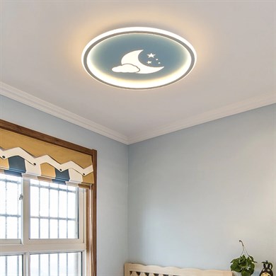 Monolux Ay Dede Model Led İç-Dış Aydınlatmalı Plafonyer 60 cm çap ML 54105B