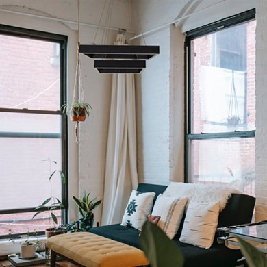 Led Sarkıt Avize 2li Kare Model Monolux ML 61111