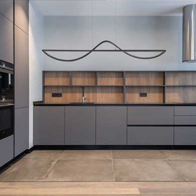 Led Sarkıt Avize Dalgalı Model Monolux ML 80025