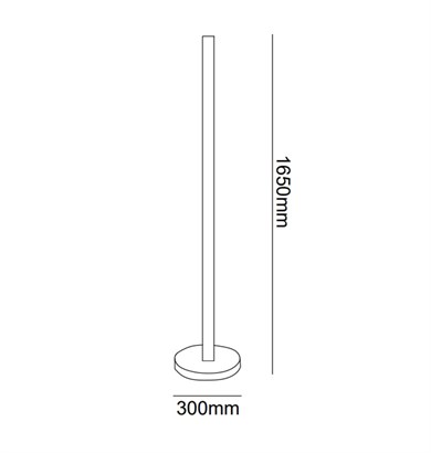 Çift Yönlü Şerit Model Led Lambader Monolux ML 20062