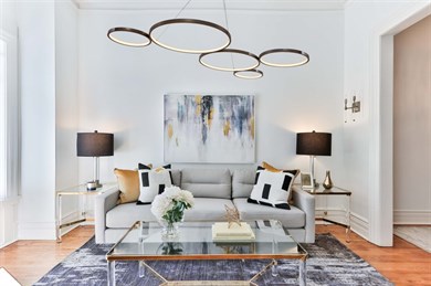 Led Sarkıt Avize 5li Çember Model monolux ML 30058