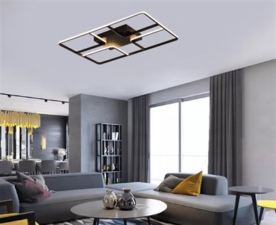 Led Plafonyer Dikdörtgen Loft Tasarım Monolux ML 30065