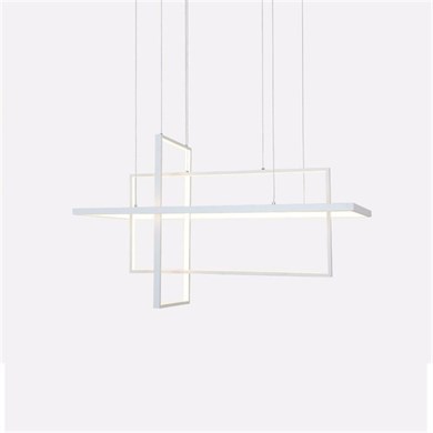 Monolux Lineer 3lü Dikdörtgen Led Sarkıt Avize ML 30072