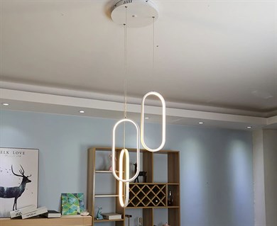 Monolux Dikey Oval Model Led Sarkıt Avize ML 30074