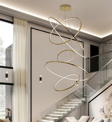 Monolux 5li Çember Model Led Sarkıt Avize ML 30307