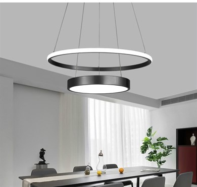 Led Sarkıt Avize Çember+ Davul Monolux ML 34202