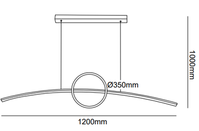 Led Sarkıt Avize Modern Tasarım Monolux ML 36003
