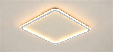 Monolux Kare Model Led İç-Dış Aydınlatmalı Plafonyer 80x80 cm ML 54102