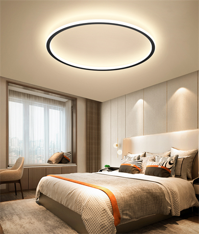 Monolux Çember Model Led İç-Dış Aydınlatmalı Plafonyer 60 cm çap ML 54105