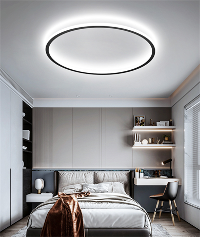 Monolux Çember Model Led İç-Dış Aydınlatmalı Plafonyer 60 cm çap ML 54105