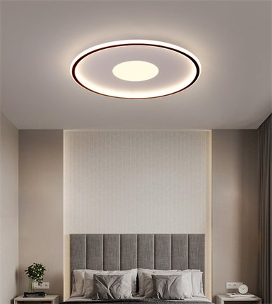 Monolux Çember Model Led İç-Dış Aydınlatmalı Plafonyer 60 cm çap ML 54105Y
