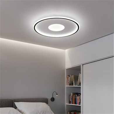 Monolux Çember Model Led İç-Dış Aydınlatmalı Plafonyer 80 cm çap ML 54106Y