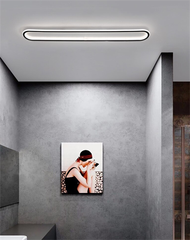 Led Plafonyer Elips Oval İç-Dış Aydınlatmalı 80 cm Monolux ML 54109