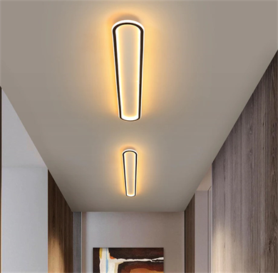 Led Plafonyer Uzun Elips İç-Dış Aydınlatmalı 40 Cm Monolux ML 54114