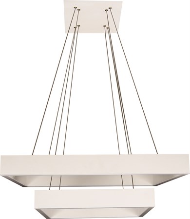 Led Sarkıt Avize 2li Kare Model Monolux ML 61111