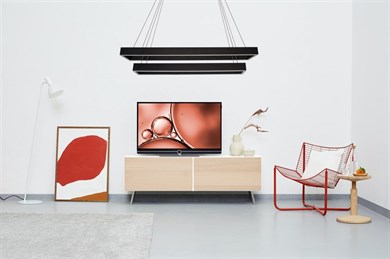 Led Sarkıt Avize 2li Dikdörtgen Model Monolux ML 61122