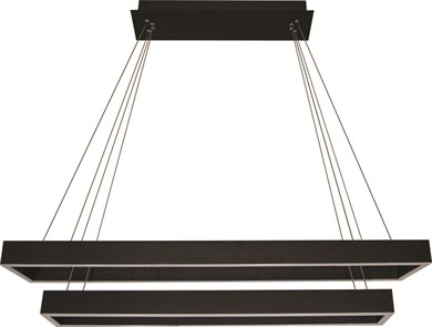 Led Sarkıt Avize 2li Dikdörtgen Model Monolux ML 61122