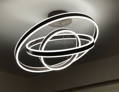 Led Sarkıt Avize Çift Yönlü 3lü Daire Model Monolux ML 61903