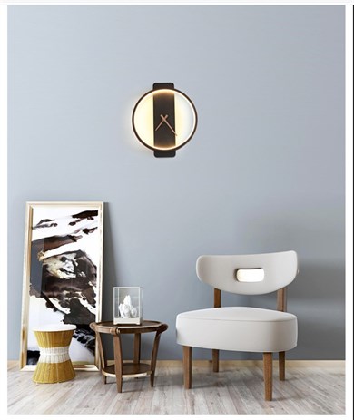 Çember Saat Aplik Monolux ML 74143