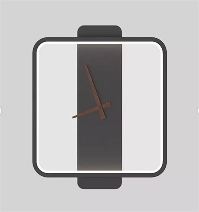 Kare Saat Aplik Monolux ML 74144