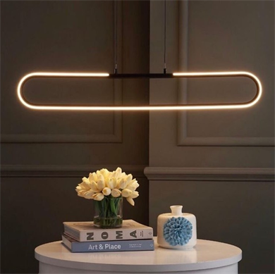 Led Sarkıt Avize Oval Slim Model Monolux ML 80013