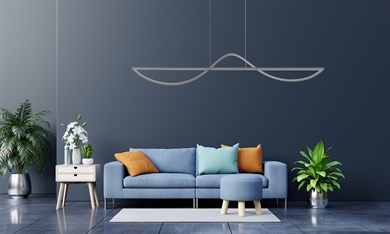 Led Sarkıt Avize Dalgalı Model Monolux ML 80025