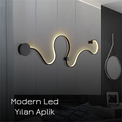 Modern Led Yılan Aplik Monolux ML 74158