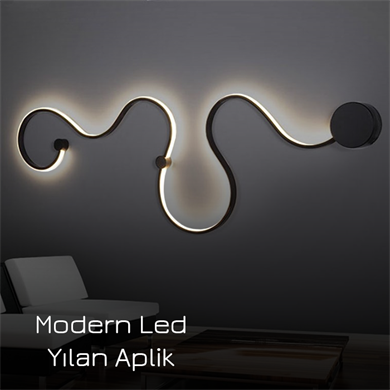 Modern Led Yılan Aplik Monolux ML 74158