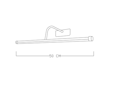 Modern Tablo Aplik Monolux ML 74120