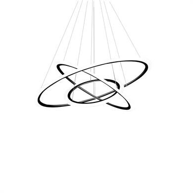 Monolux 3lü Daire Sarkıt Avize ML 30050