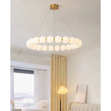 Monolux 80 cm İnci Toplu Sarkıt Avize ML 83502