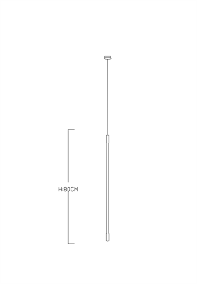 Monolux Boru Model Sarkıt Avize ML 32021