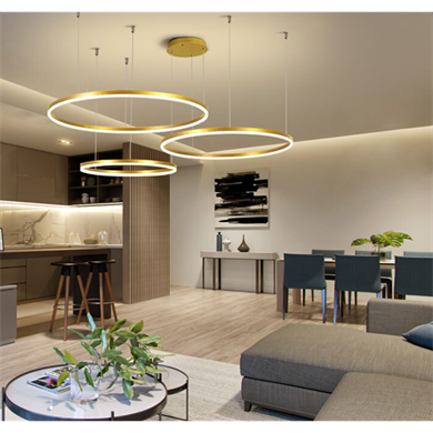 Monolux Circlelight Led 3lü Çember Sarkıt Avize ML 30044