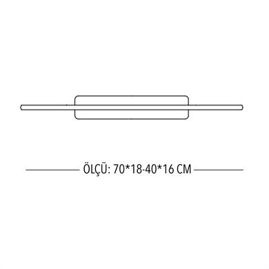 Monolux Davul Model Led Plafonyer ML 34201P
