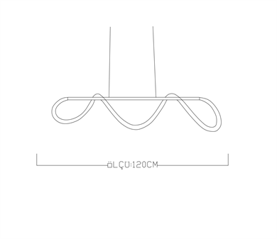 Monolux Freelight  Led Sarkıt Avize ML 32093