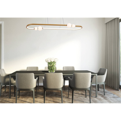 Monolux İnci Toplu Akrilik Led Sarkıt ML 83604