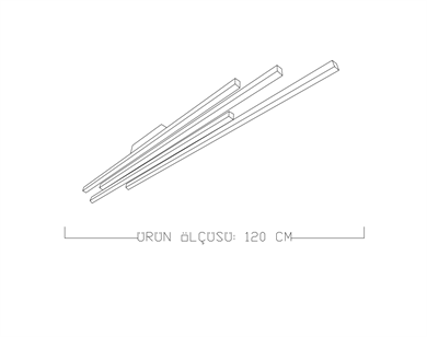 Monolux Lineer Plafonyer Avize ML 30308