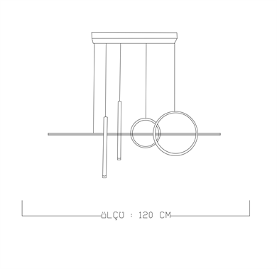 Monolux Mixlight Sarkıt Avize ML 32109
