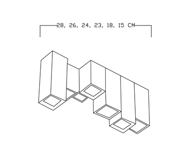 Monolux Modern Tasarım Led Plafonyer ML 84002C