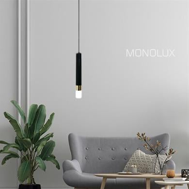 Monolux Pipelight Tekli Yuvarlak Rozans Boru Sarkıt ML 83112-B