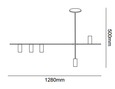 Monolux Spot Işıklı Led Sarkıt ML 84006