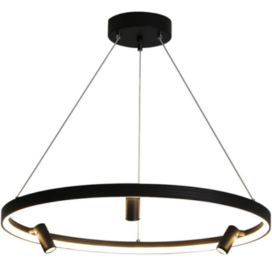 Sarkıt Led Avize Spotlu Çember ML 31041 Led Avize