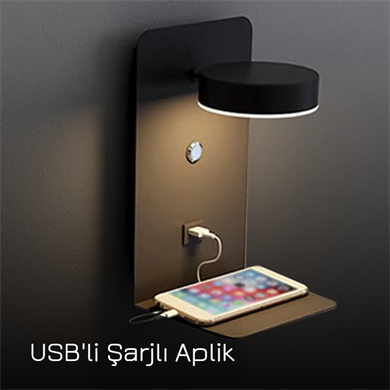 USBli Şarjlı Aplik ML 74129