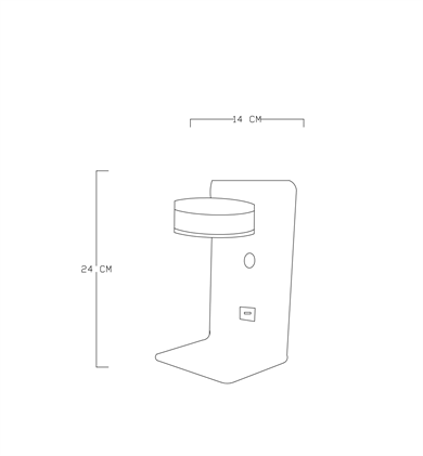 USBli Şarjlı Aplik ML 74129