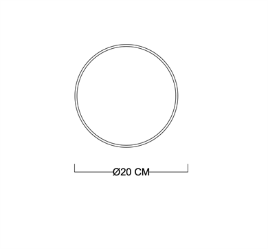 Yuvarlak Modern Led Aplik Monolux ML 74102