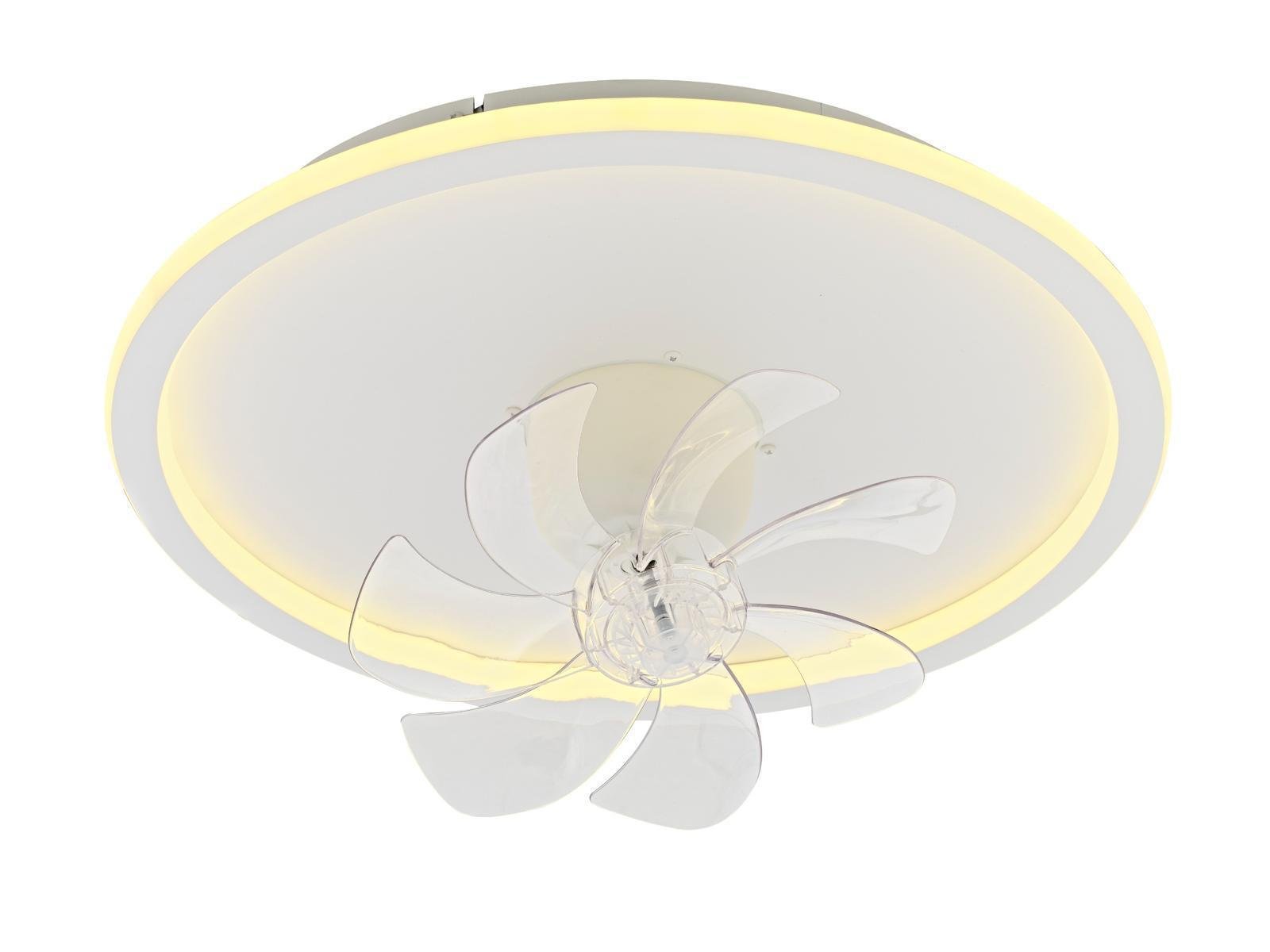 FANLI HAREKETLİ LED PLAFONYER 3 RENK IŞIK KUMANDALI MONOLUX ML54104HF